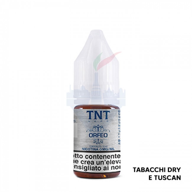 ORFEO - Tabac - Liquido Pronto 10ml - TNT Vape ORFEO - Tabac - Liquido Pronto 10ml - TNT Vape