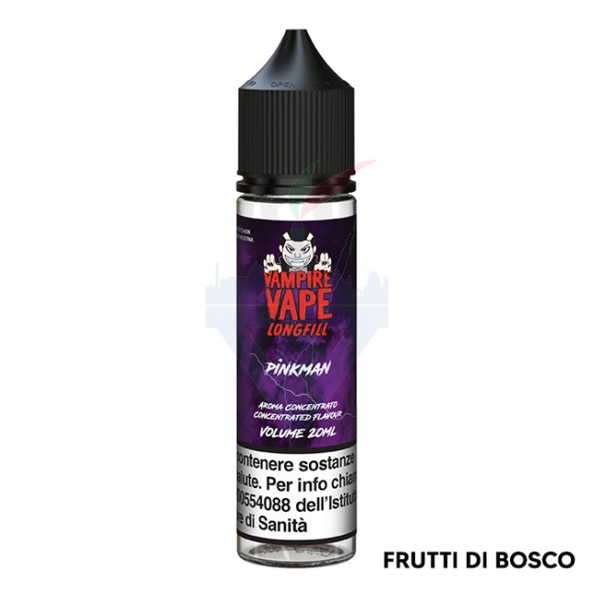 liquidi senza nicotina fanno male STRAWBERRY RASPBERRY CHERRY ICE PREMIX ELFLIQ Nicotina 0 mg/mL Contenuto 20  mL main image 0
