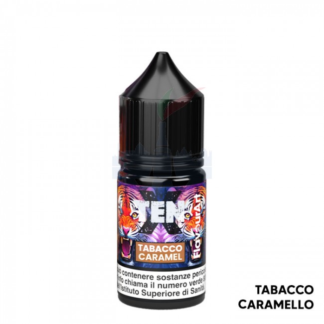 TABACCO CARAMEL - Ten X - Aroma - Mini Shot 10+20