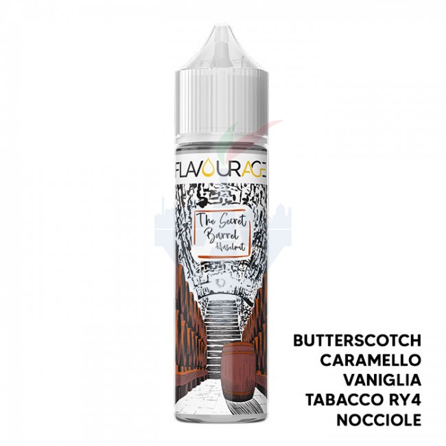 THE SECRET BARREL HAZELNUT - Aroma Shot 20ml - Flavourage [CON TASSELLO]