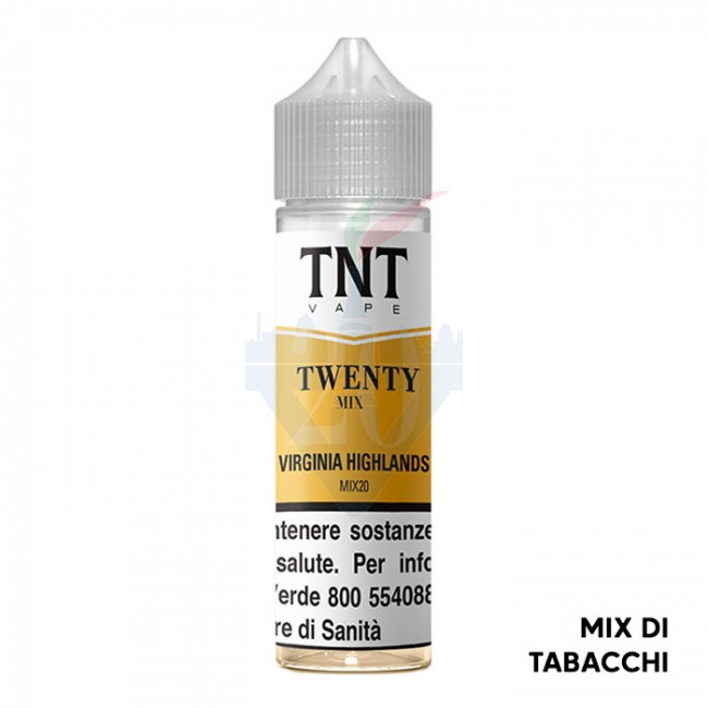 VIRGINIA HIGHLANDS - Twenty Mix - Mix Series 20ml - TNT Vape [CON TASSELLO]
