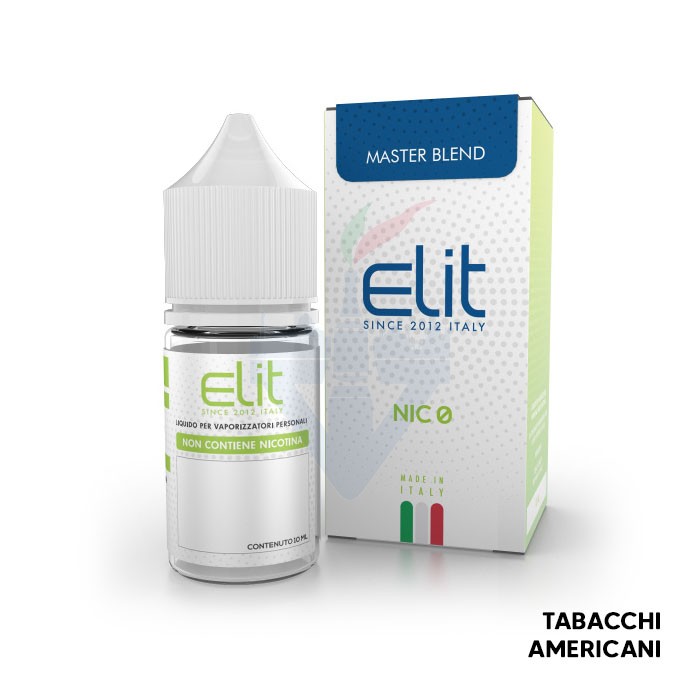 MASTER BLEND - Liquido Pronto 10ml - Elit Flavor