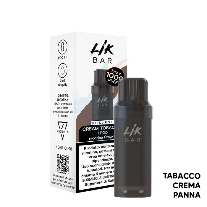 liquido crema tabacco Royal Cream TNT Vape - Liquido pronto 10ml main image 1