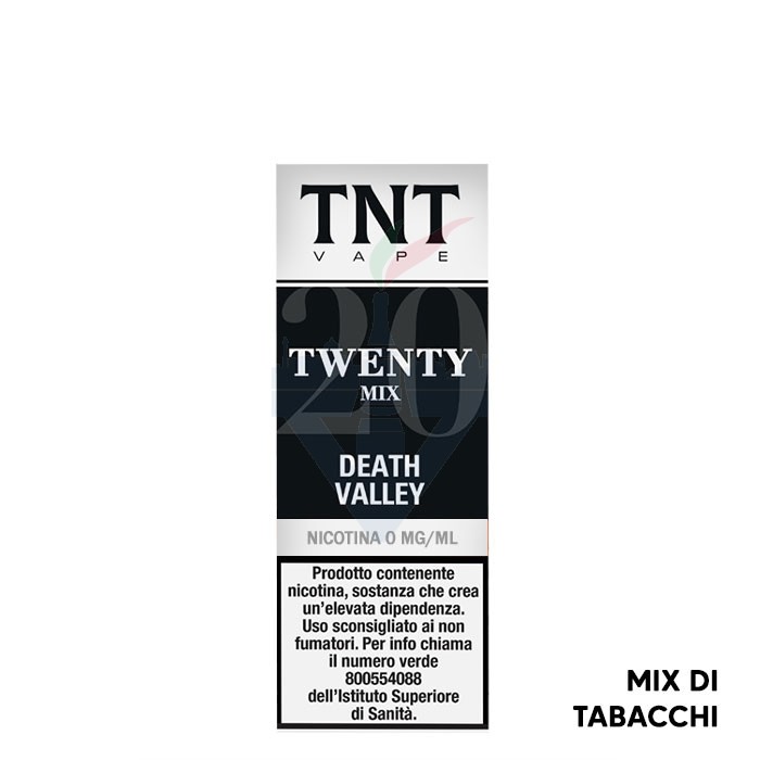 tnt vape logo DEATH VALLEY - Twenty Mix - Liquido Pronto 10ml