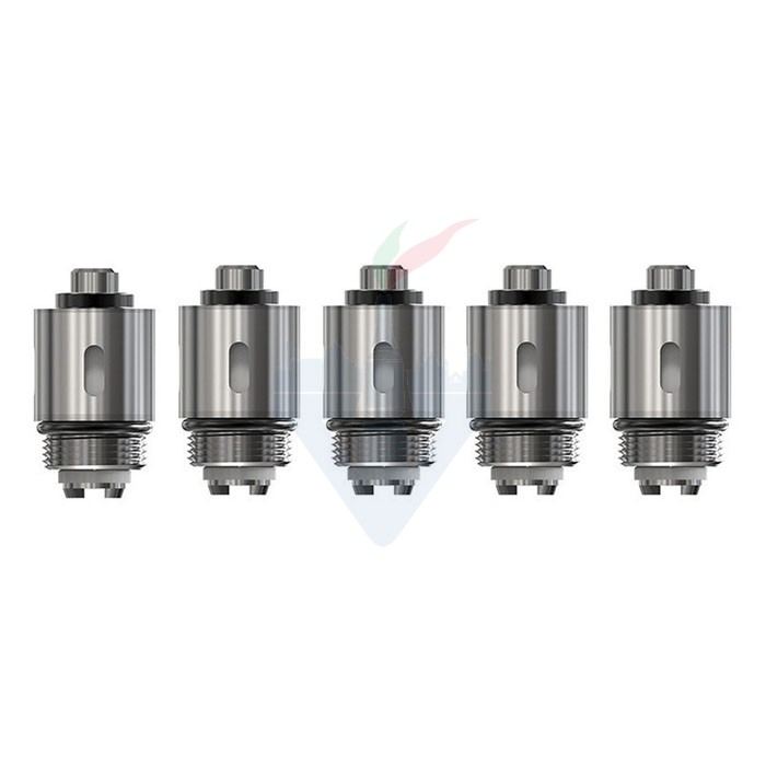 Testine Coil 1,6 ohm per C14 / G14 / S14 /Q14 /Q16 / P16a Confezione da 5  Pezzi