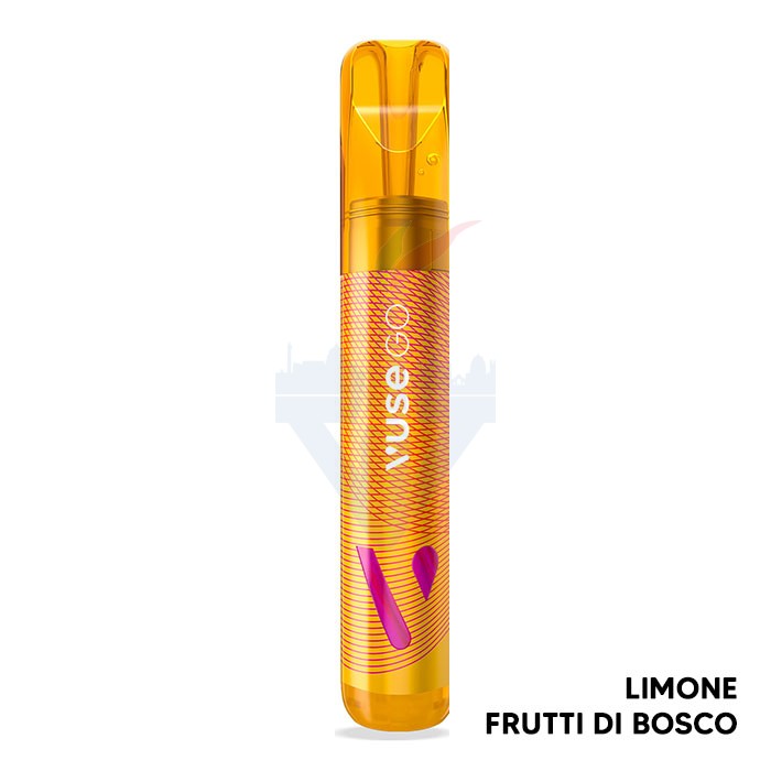 LEMON BERRY Disposable Vuse Go Pen 1000 - 1000 Puff - Vape Pen Usa e Getta 