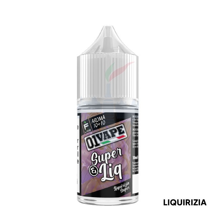 SUPER E LIQ - Aroma Mini Shot 10ml - 01Vape [CON TASSELLO]