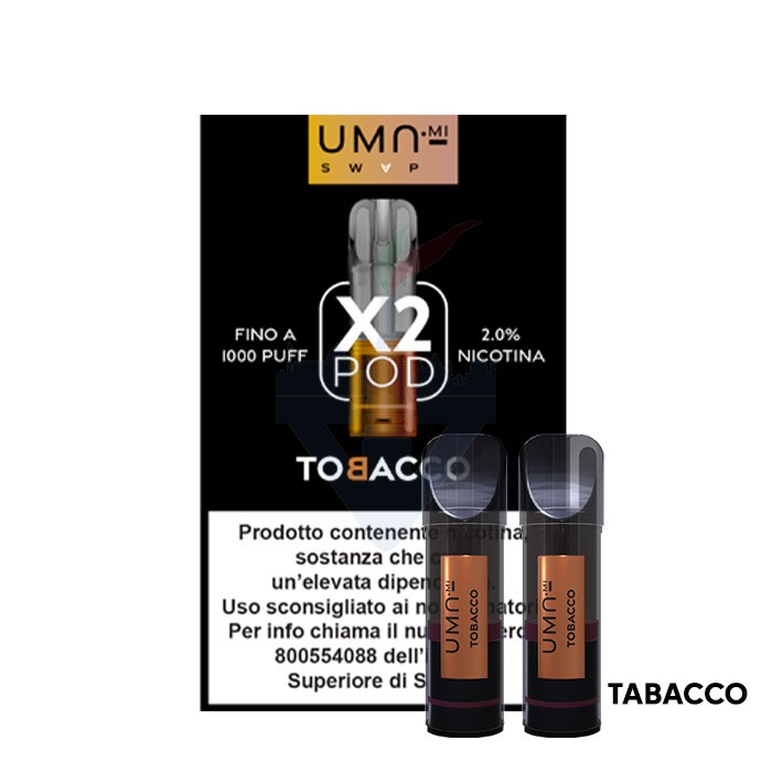 TOBACCO - Pod Precaricata UMA.mi - 2 pezzi