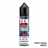 FRUTTI ROSSI E MENTA - Ten X - Aroma - Shot 20 su 60 - Flavourart