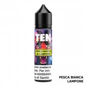 PESCA BIANCA E LAMPONE - Ten X - Aroma - Shot 20 su 60 - Flavourart