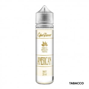 AMERICAN - Tabacco Distillato for Pod - Aroma Shot 20ml - Cyber flavour