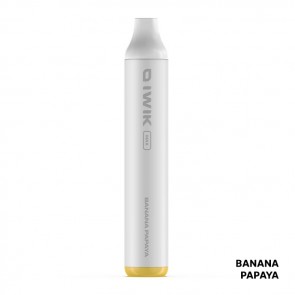 BANANA PAPAYA 0mg Disposable - 2500 Puff - Vape Pen Usa e Getta - IWIK Max