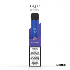 BLUEBERRY Disposable - 600 Puff - Vape Pen Usa e Getta - Elf Bar