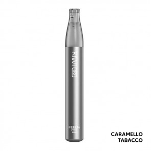CARAMEL TOBACCO Disposable Kiwi Go - 750 Puff - Vape Pen Usa e Getta - Kiwi Vapor