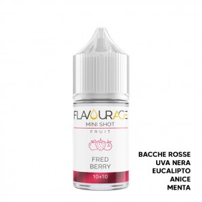FRED BERRY - Aroma Mini Shot 10ml - Flavourage CON TASSELLO