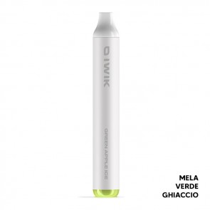 GREEN APPLE ICE Disposable - 600 Puff - Vape Pen Usa e Getta - IWIK