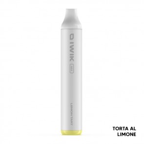 LEMON TART 0mg Disposable - 2500 Puff - Vape Pen Usa e Getta - IWIK Max