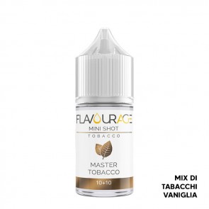 MASTER TOBACCO - Aroma Mini Shot 10ml - Flavourage CON TASSELLO