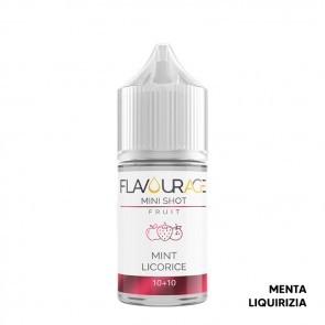 MINT LICORICE - Aroma Mini Shot 10ml - Flavourage CON TASSELLO