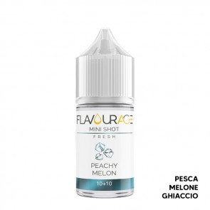 PEACHY MELON - Aroma Mini Shot 10ml - Flavourage CON TASSELLO