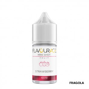 STRAWBERRY - Aroma Mini Shot 10ml - Flavourage CON TASSELLO