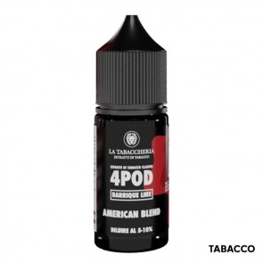 AMERICAN BLEND - 4pod Estratti Di Tabacco - Aroma Concentrato 10ml - La Tabaccheria