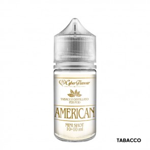 AMERICAN - Distillati for Pod - Aroma Mini Shot 10ml - Cyber Flavour CON TASSELLO