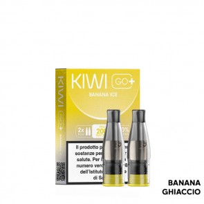 BANANA ICE - Pod Precaricata Kiwi Go PLUS - 2 Pezzi - Kiwi Vapor
