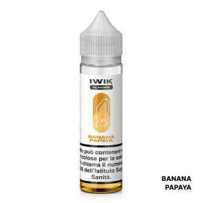 BANANA PAPAYA - Aroma Shot 20ml - IWIK CON TASSELLO