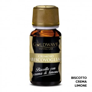 BISCOVOGLIA - Cremosi - Aroma Concentrato 10ml - Goldwave CON TASSELLO