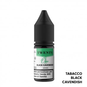 BLACK CAVENDISH - Twenty One - Aroma Concentrato 10ml - TNT Vape CON TASSELLO