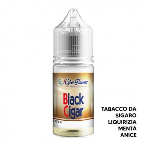 BLACK CIGAR - Aroma Mini Shot 10ml - Cyber Flavour
