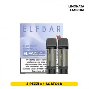 BLUE RAZZ LEMONADE 20mg - Pod Precaricata ELFA Singola - Elf Bar