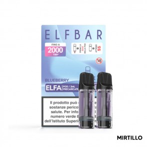 BLUEBERRY - Pod Precaricata ELFA - 2 Pezzi - Elf Bar