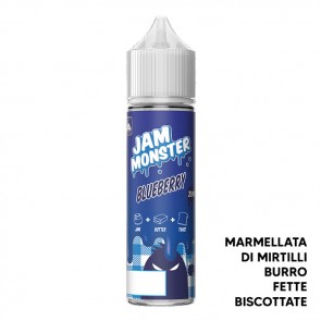 BLUEBERRY JAM - Jam Monster - Aroma Shot 20ml - Monster Vape Labs CON TASSELLO