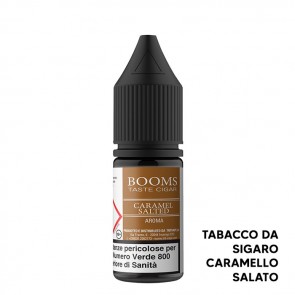 BOOMS CARAMEL SALTED - Aroma Concentrato 10ml - TNT Vape [CON TASSELLO]
