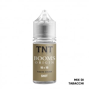 BOOMS ORIGIN - Booms - Liquido Pronto 10ml - TNT Vape
