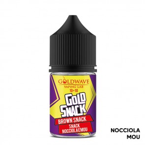 BROWN SNACK - Gold Snack - Aroma Mini Shot 10ml - Goldwave CON TASSELLO