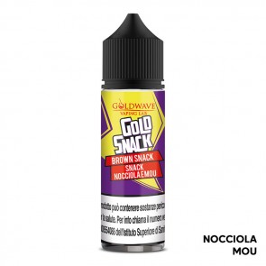 BROWN SNACK - Gold Snack - Aroma Shot 20ml - Goldwave CON TASSELLO