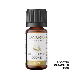 BUTTERSCOTCH COOKIE - Aroma Concentrato 10ml - Flavourage CON TASSELLO