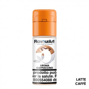 CAPPUCCINO - Aroma Concentrato 10ml - FlavourArt CON TASSELLO