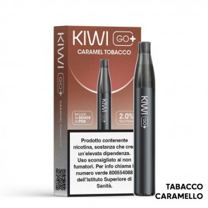 Kiwi Go PLUS Device  Pod Precaricata CARAMEL TOBACCO - Kiwi Vapor