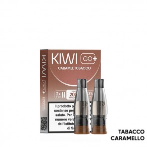 CARAMEL TOBACCO - Pod Precaricata Kiwi Go PLUS - 2 Pezzi - Kiwi Vapor