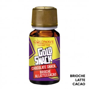 CHOCOLATE SNACK - Gold Snack - Aroma Concentrato 10ml - Goldwave CON TASSELLO