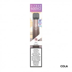 COLA V2 Disposable - 600 Puff - Vape Pen Usa e Getta - Elf Bar