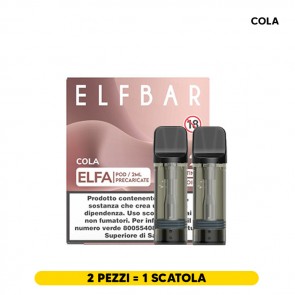 COLA 20mg - Pod Precaricata ELFA Singola - Elf Bar