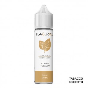 COOKIE TOBACCO - Classic - Aroma Shot 20ml - Flavourage CON TASSELLO
