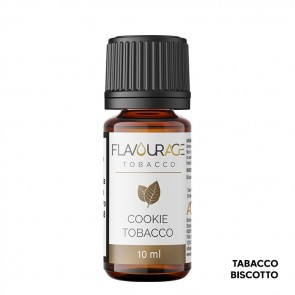 COOKIE TOBACCO - Aroma Concentrato 10ml - Flavourage CON TASSELLO