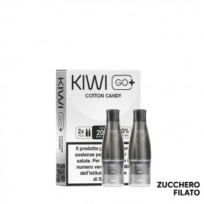 COTTON CANDY - Pod Precaricata Kiwi Go PLUS - 2 Pezzi - Kiwi Vapor