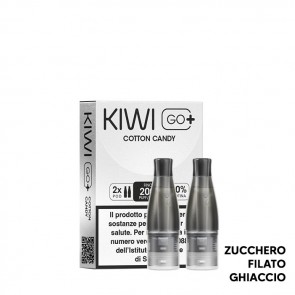 COTTON CANDY - Pod Precaricata Kiwi Go PLUS - 2 Pezzi - Kiwi Vapor